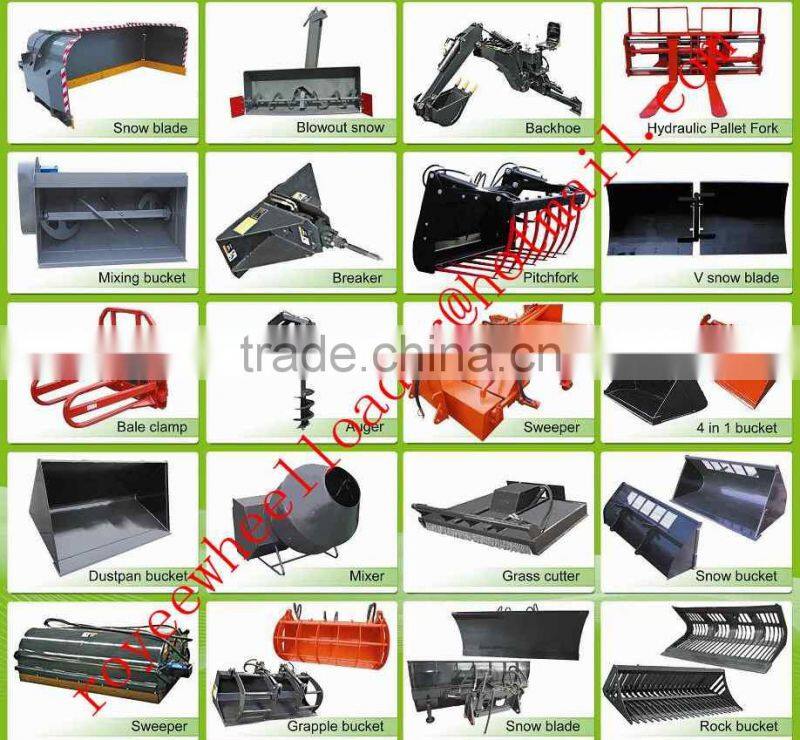 ZL08F teleskoplader compact wheel loader with CE