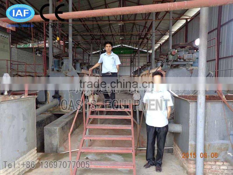 Mineral Processing Plant Copper Ore Froth Flotation Machine