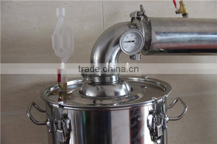 Large Multifunction!25L Household Stainless Steel Alochol Distiller For Sale Home Wine Distiller Distillation/Brewing Device