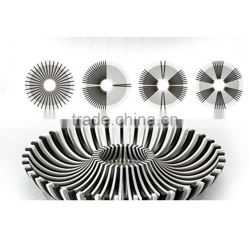 Colorful DIY Plastic ABS Wedding Fruit Basket Decoration