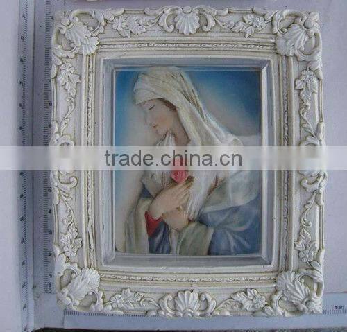 Decorative polyresin religious picture frames
