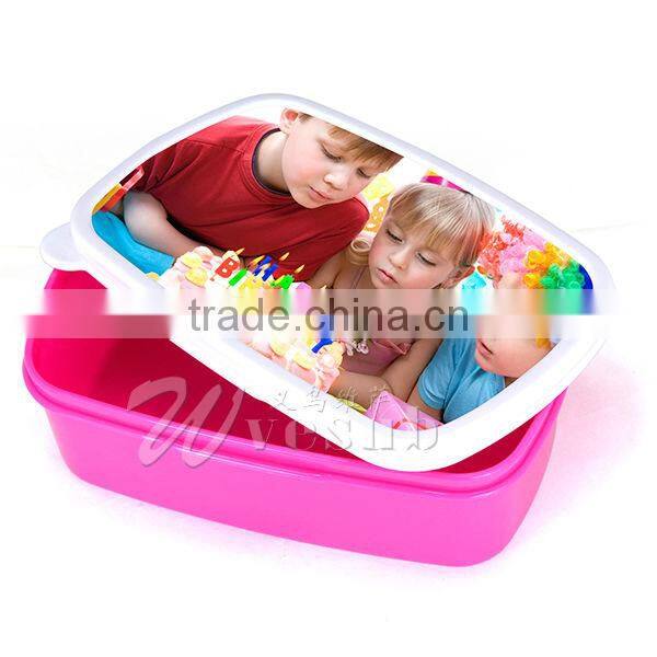 Customized Sublimation Lunch Box for Kids