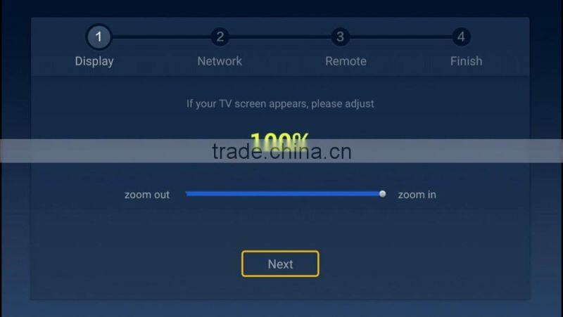 2016 Latest Android 6.0 Amlogic S905X Freesat 2GB+8GB Powerful Android TV Box Internet OTT TV Box For Wholesale