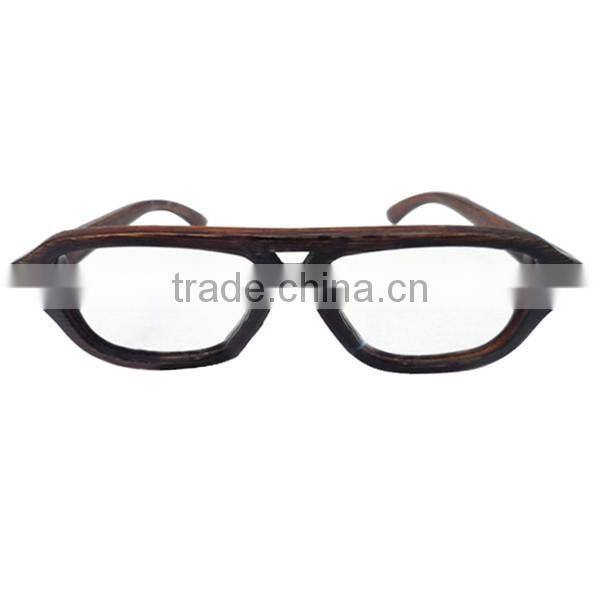 Natural Sapele Wood Sunglasses Frame
