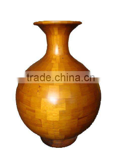 hot sale modern special wood vase