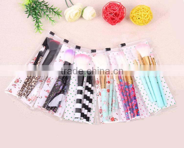 4pcs cheap and good makeup brush set beauty brush set beauty girl cosmetics