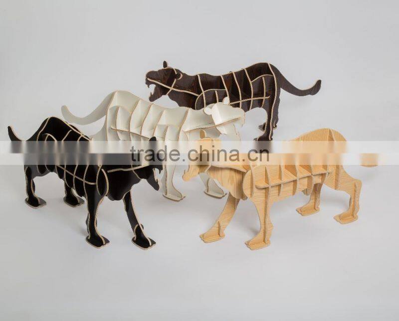 Creative Design process of Small wooden drawer ,decoration simple Home Furnishing of cute sheep