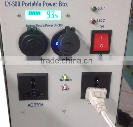 300W Portable Lithium Battery Backup Power System