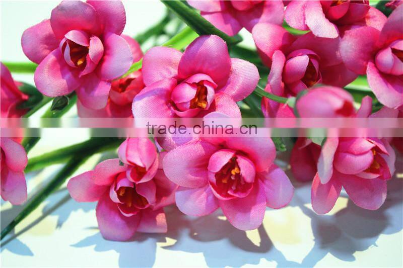 Home garden decoration 30cm hight red small Criste Marine artificial wedding flowers EXLH03 0401