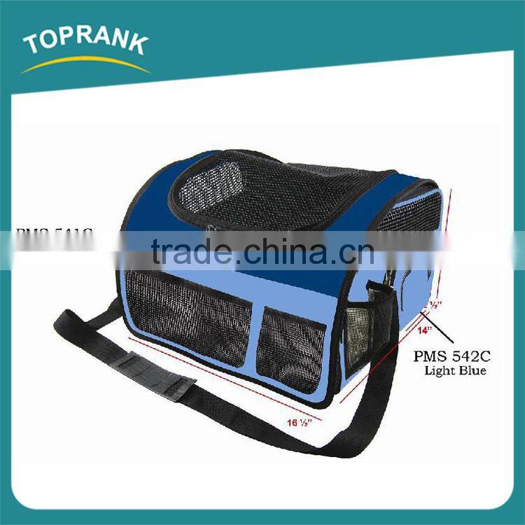 Hot selling travel pet luggage carrier portable dog trolley bag
