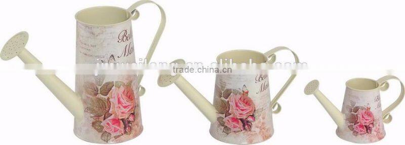 High Quality Antique Metal Flower Jug/Metal Milk Pot/Metal Flower Dispalyer