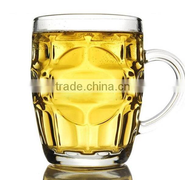 380ml 12oz sublimation beer glass mug