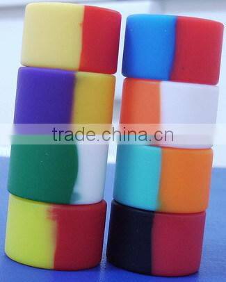 Customized various shape silicone finger ring