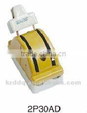 Ceramic knife switch with double and single throw 3P