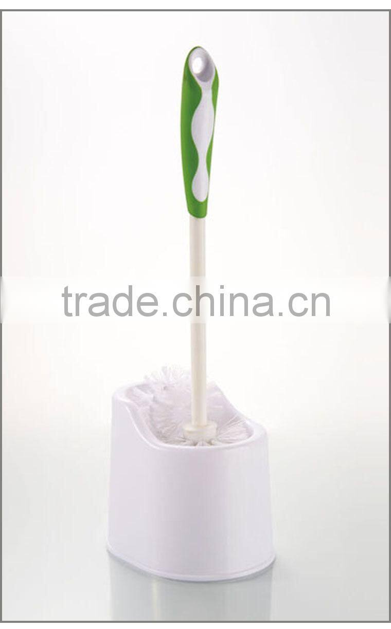 toilet brush with soft grip handle T8142S