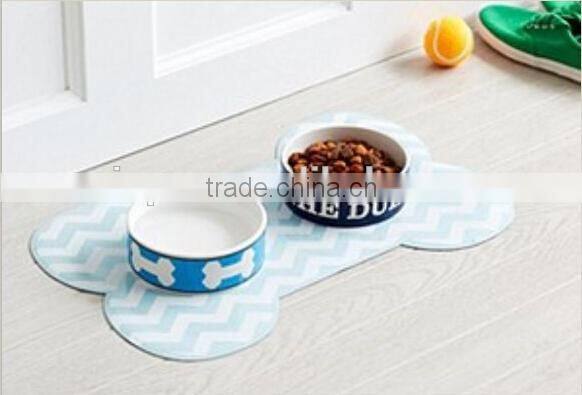 PVC Rectangle shape Cat litter mat, Cat floor mat, PVC Pet food mat