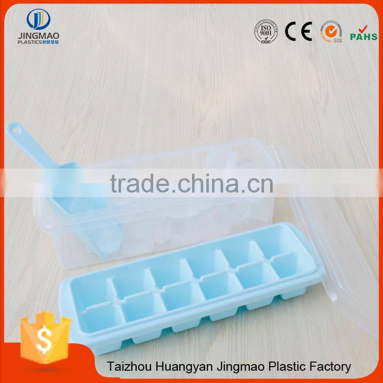 OEM Logo 12 Plastic Ice Cube Tray With Scoop