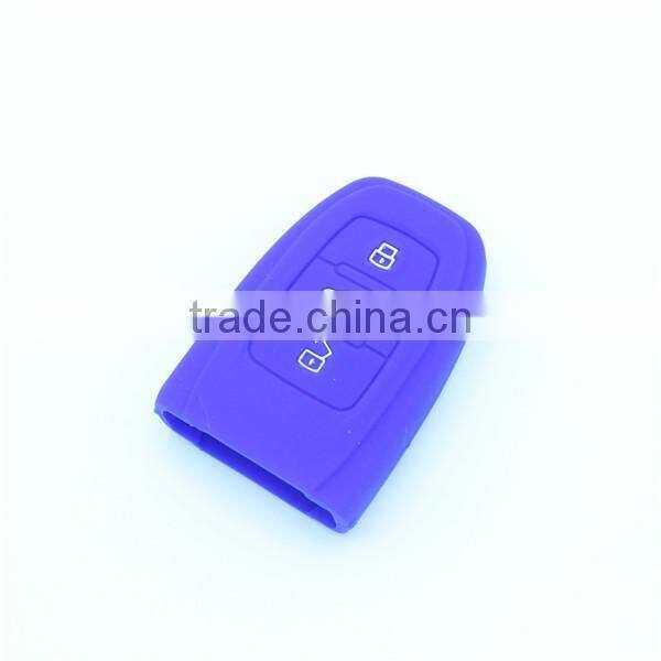 for audi A4L.A5.A8.Q5.S5 Soft silicone materail silicone car key shells