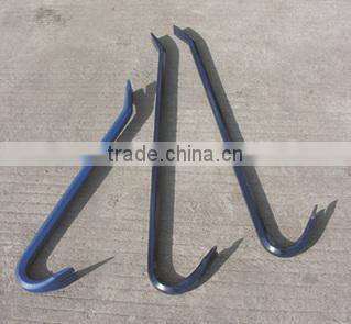 Factory wrecking bar/nail puller