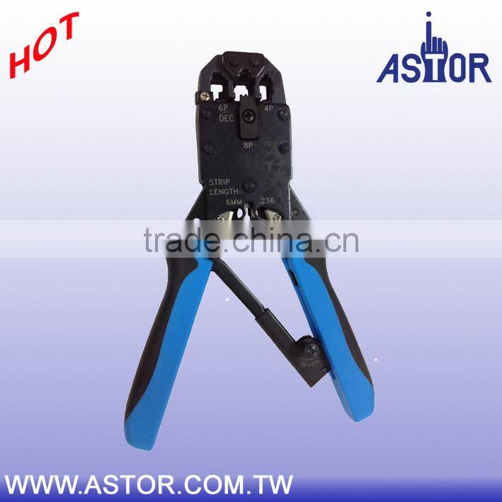 8" Professional Hand Crimping Tool for Insulated Terminals Crimping Tool