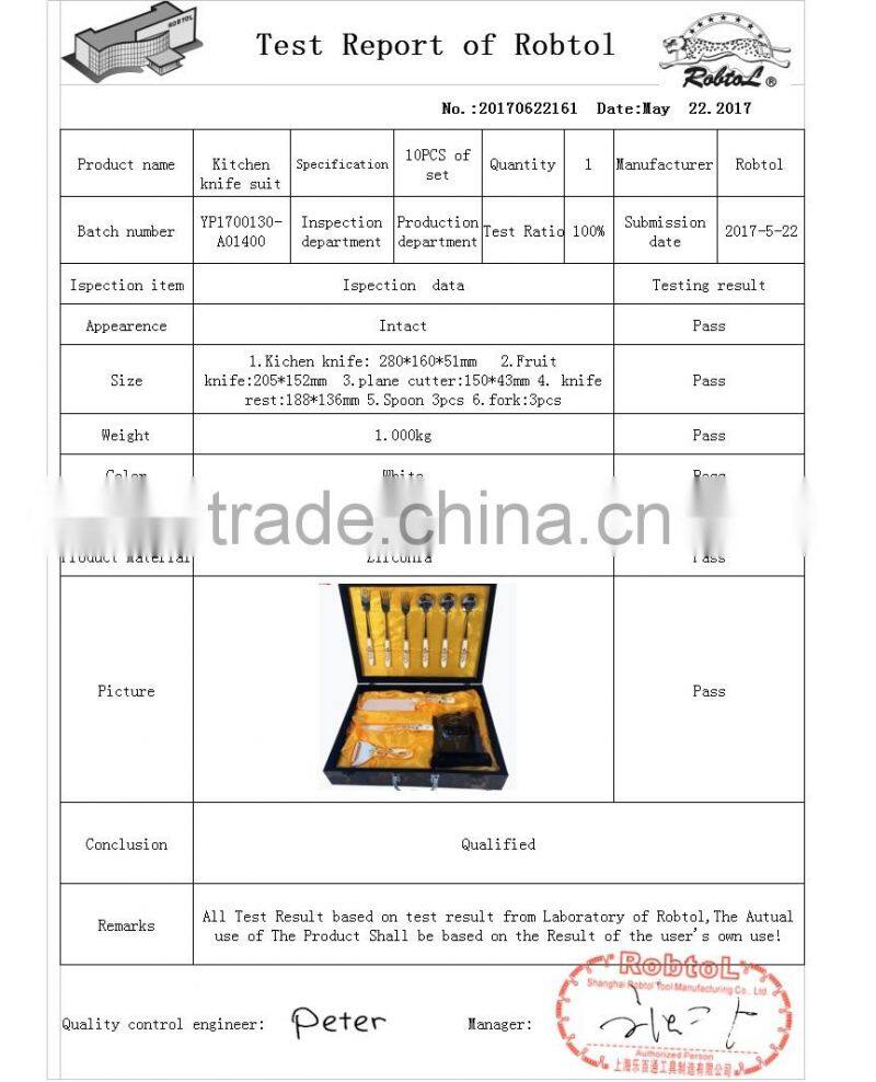 10 in 1 set kit ceramic chef knife kitchen knives damascus japanese butcher dinnerware cook cutlery