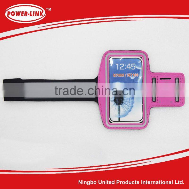 PVC waterproof mobile phone armbands Cycling glance for the 5.5 inch