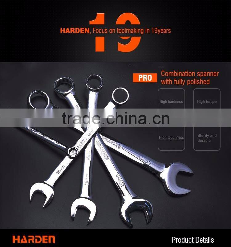 2016 hot sale Chrome Vanadium 14 pcs gear wrench