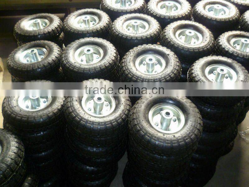 4.10 3.50-4 Pneumatic Rubber Wheel