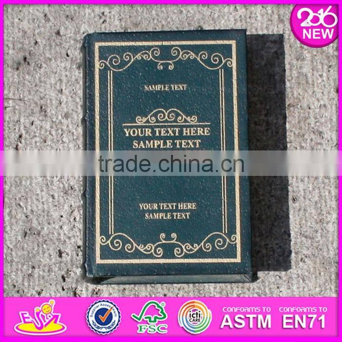 2016 new fashion children wooden storage box,popular wooden storage box,sale wooden storage box W02A138