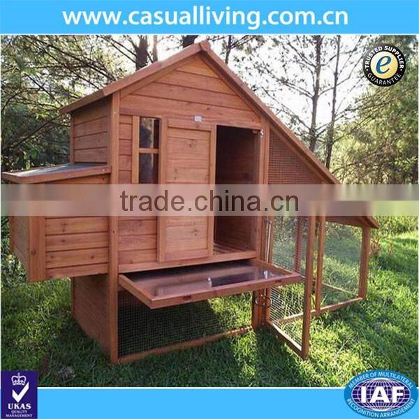 Outdoor Wood Pet Cage Run Egg Layer