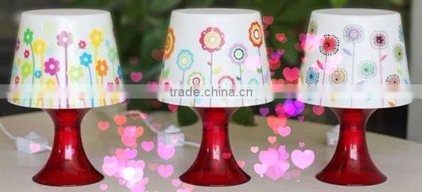 Sunlike SLL002 energy saving beautiful plastic desk lamp/night light