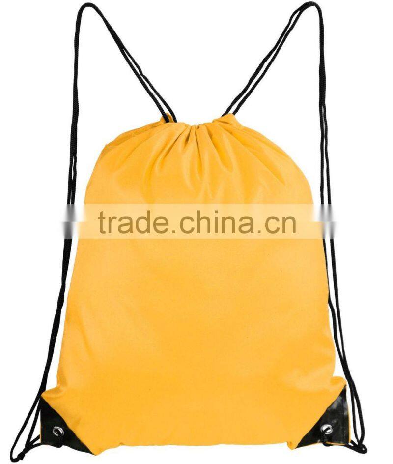 Basic Cinch Sack Drawstring Pack Tote Promotion Back Pack Party Bag