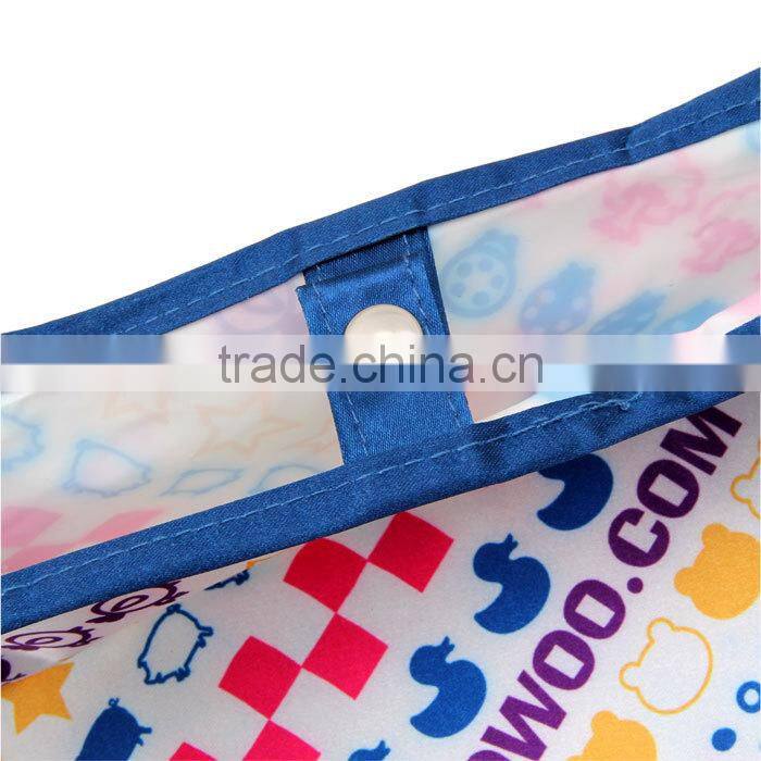 300D Polyester Dye Sublimation Full Color Printing Shopping Tote Bag,Waterproof Large Capacity Tote Bag