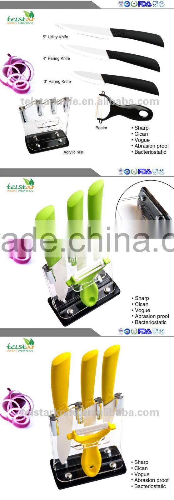 Ultra sharp Top quality assured Ceramic steak knife set