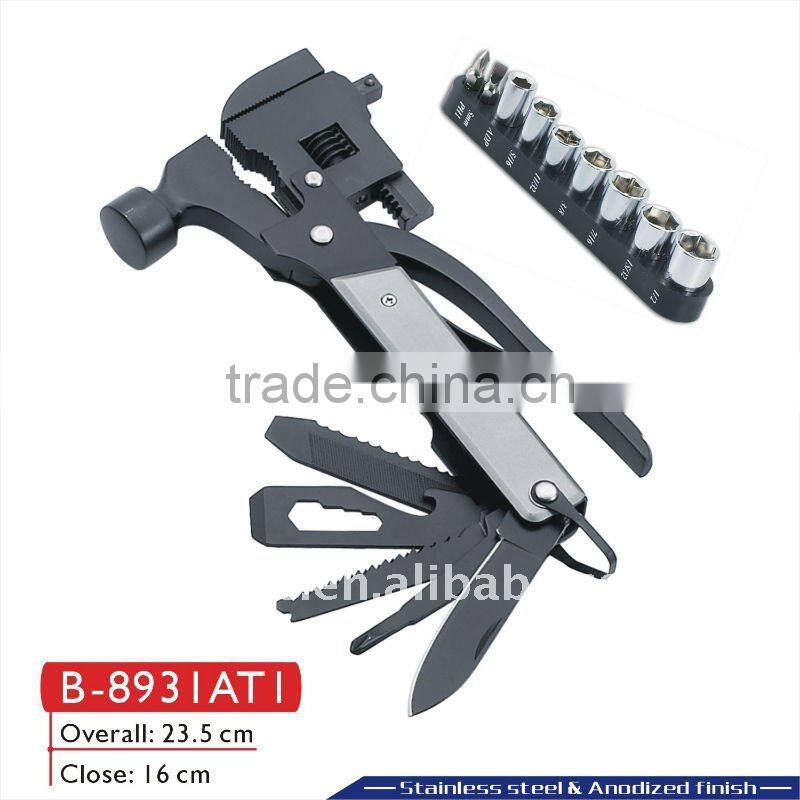 2014 new Hammer wrench Multi-function hammer promotion tool color wood handle B-8981AT1