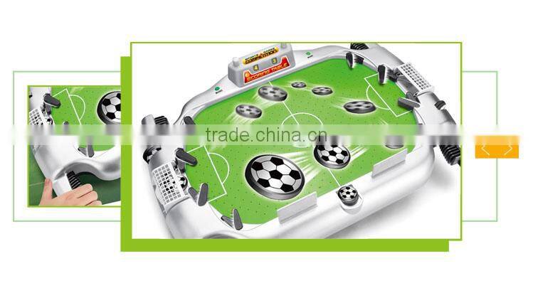 Best selling mini soccer board music hand toy play a football game