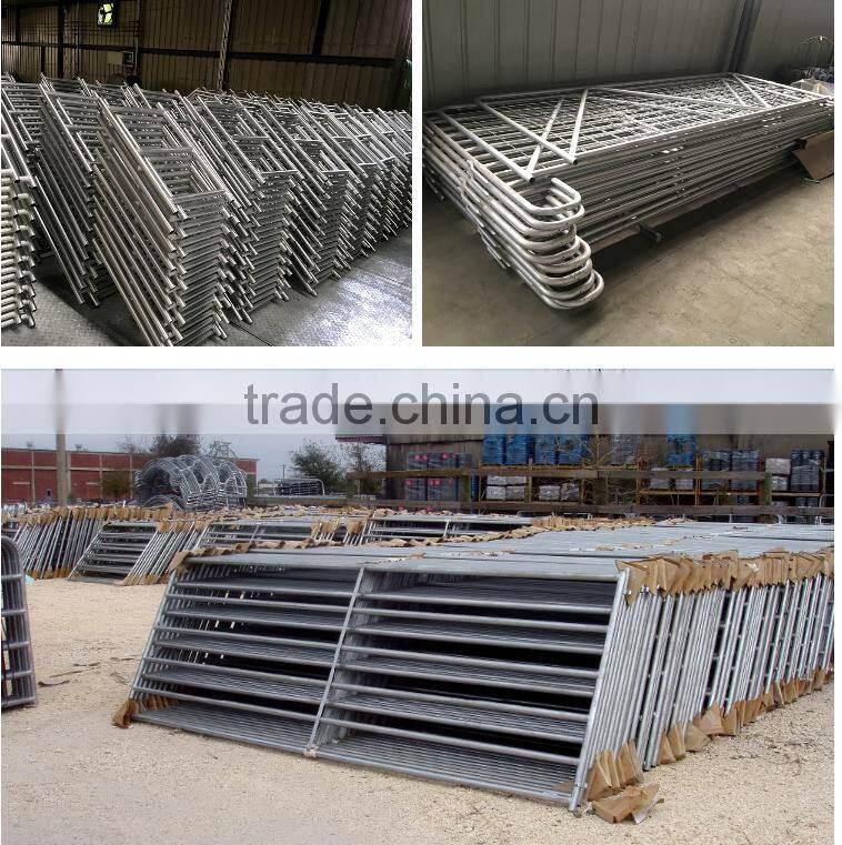China factory supply various sized metal livestock farm fence gate