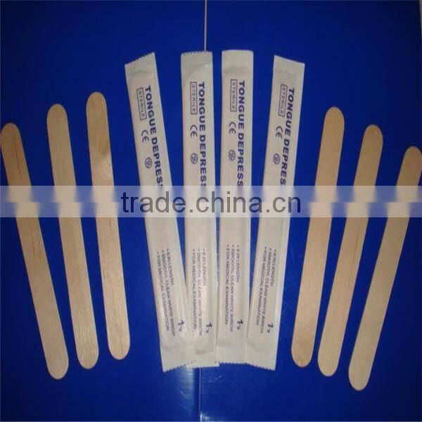 Birch Bark Tree Tongue Depressor Sticks Manufacture