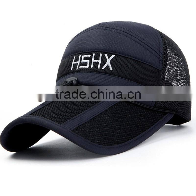 Low Price Folding/Foldable Cap Protective Hat Trucker Style Baseball