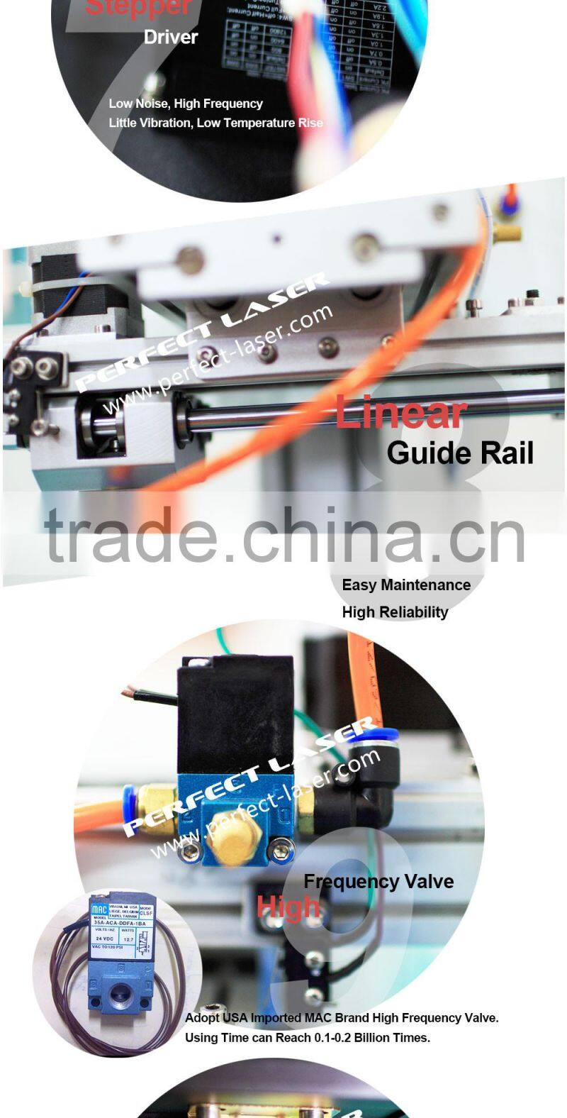 Hot Sale Dot Peen Pneumatic Marking Machine with Lowest Price from Perfect Laser