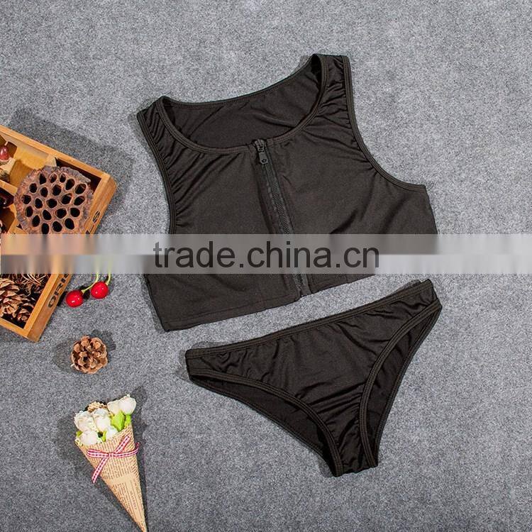 new fashion summer front open bikini set