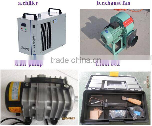 Factory directly supply 1300*2500 CNC CO2 Laser Cutting Machine price from Jinan MC metal laser cutter