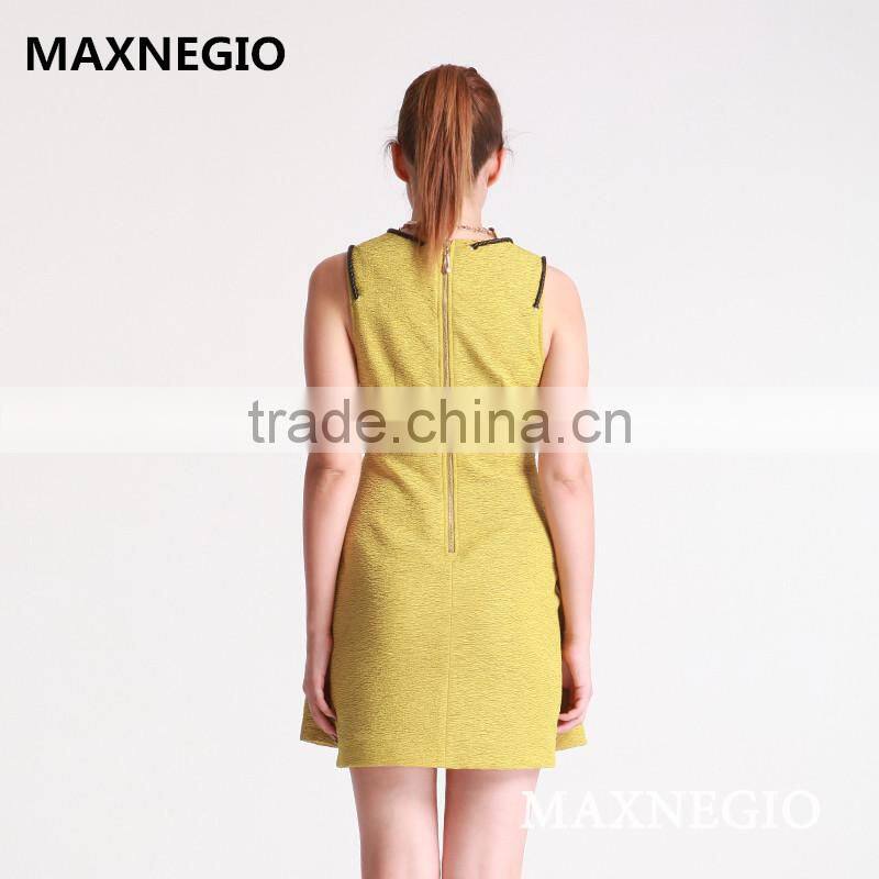sleeveless women short elegant dresses for celebration
