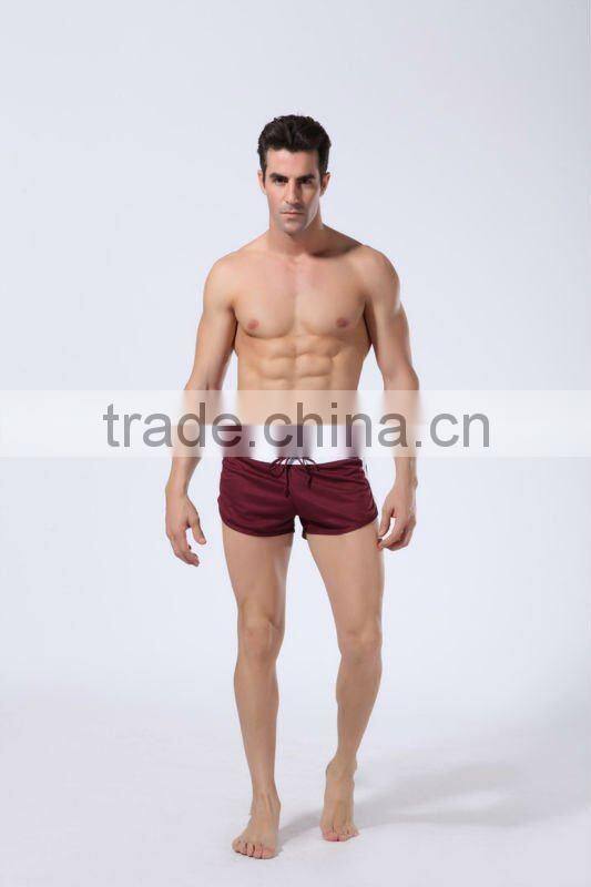 wholesale man's homewear loungewear for men jogging and training shorts polyester panties for male