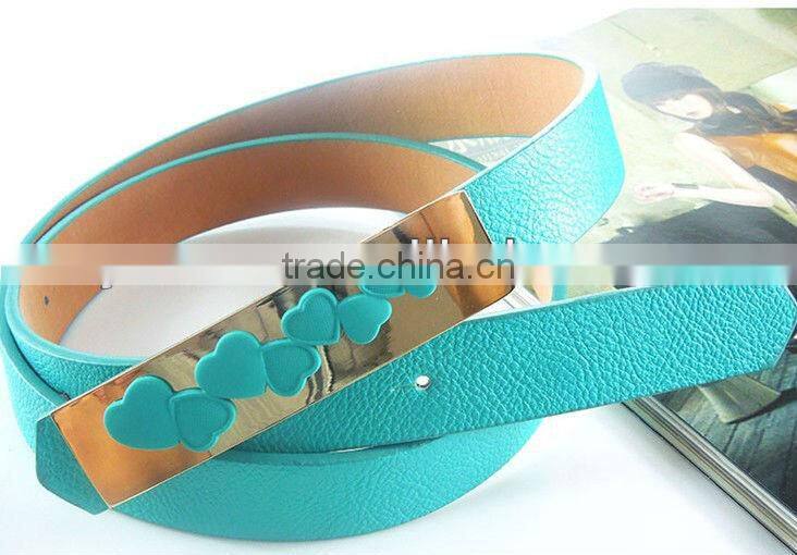 newest popular metal green belt