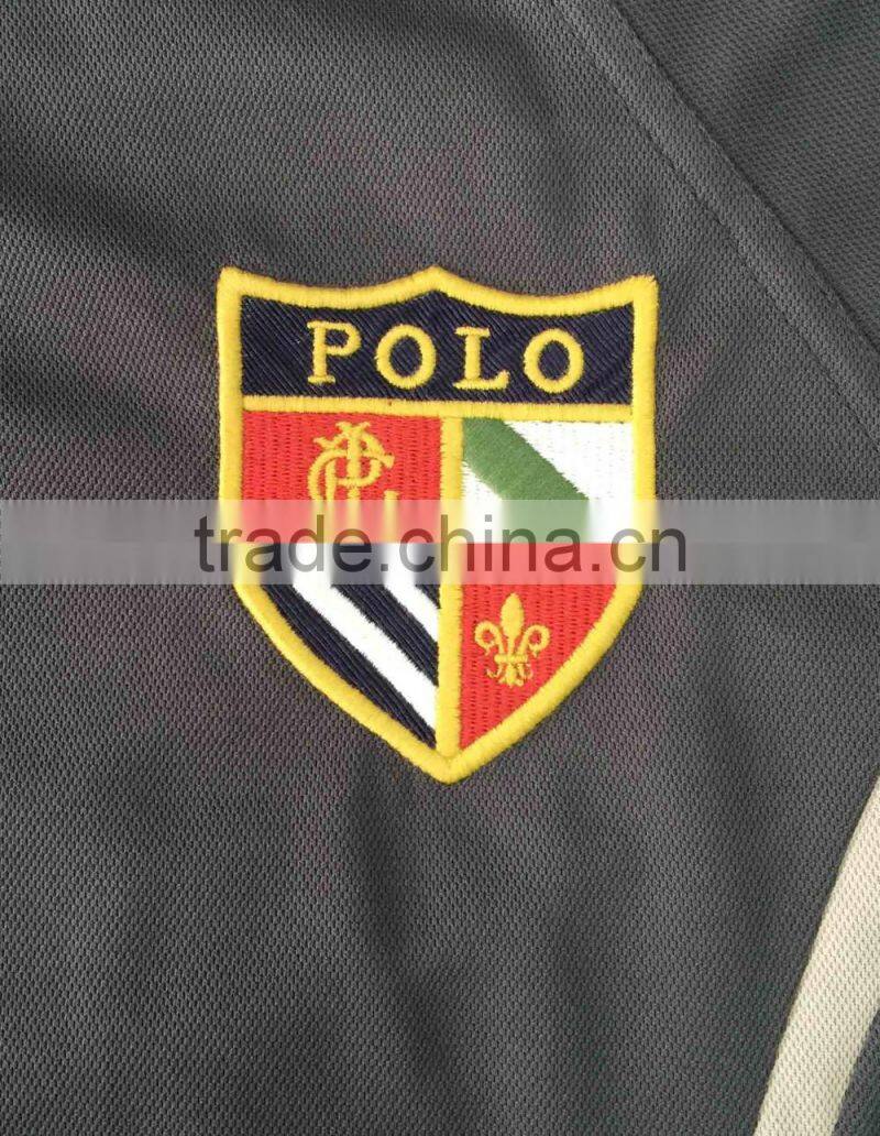 2017 custom zipper collar golf polo cycling shirt