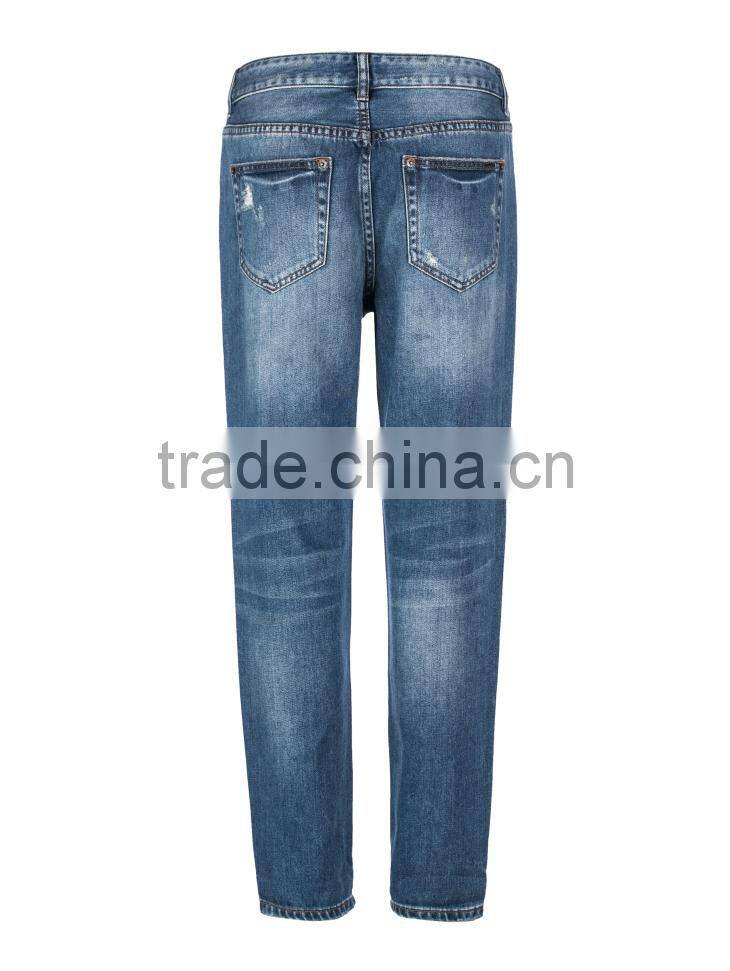 2016 new pattern women jeans pants, new model jeans pants