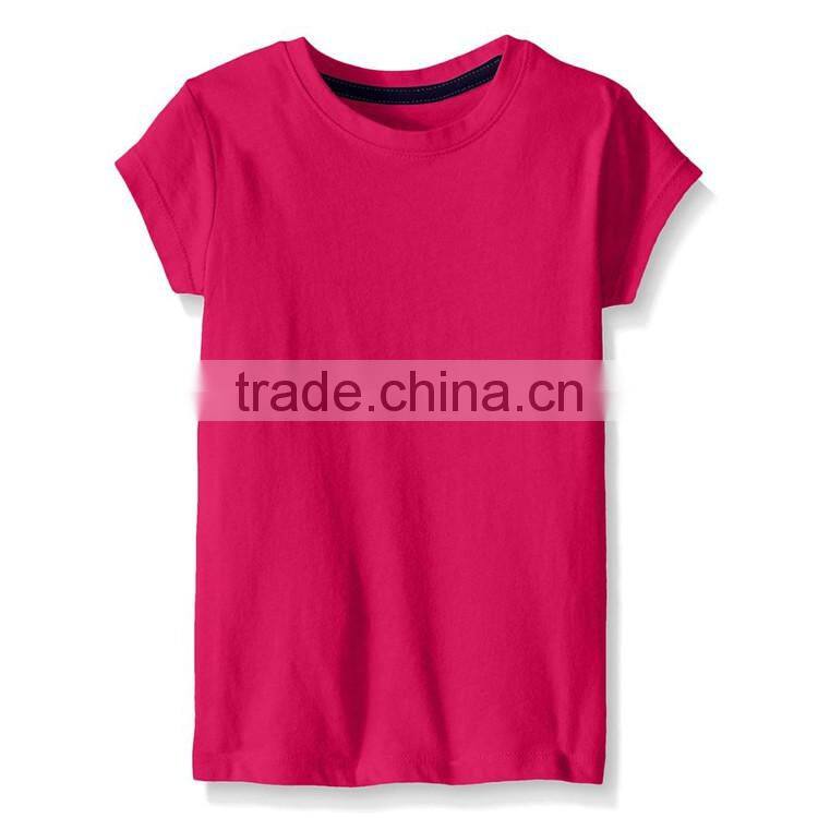Plain t shirt wholesale china cheap femme blanks tee shirt customization