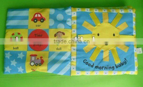 educational soft cloth book, English Baby Books