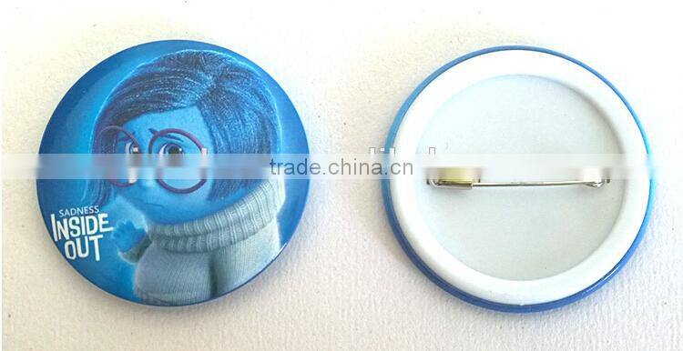 inside out cartoon characters decorative breastpin